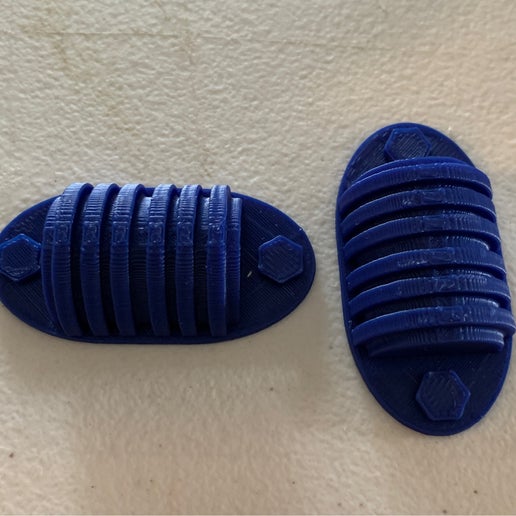 3D - NERF Oval cooling rib