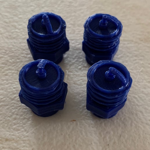 3D - NERF Sparkplug Ends