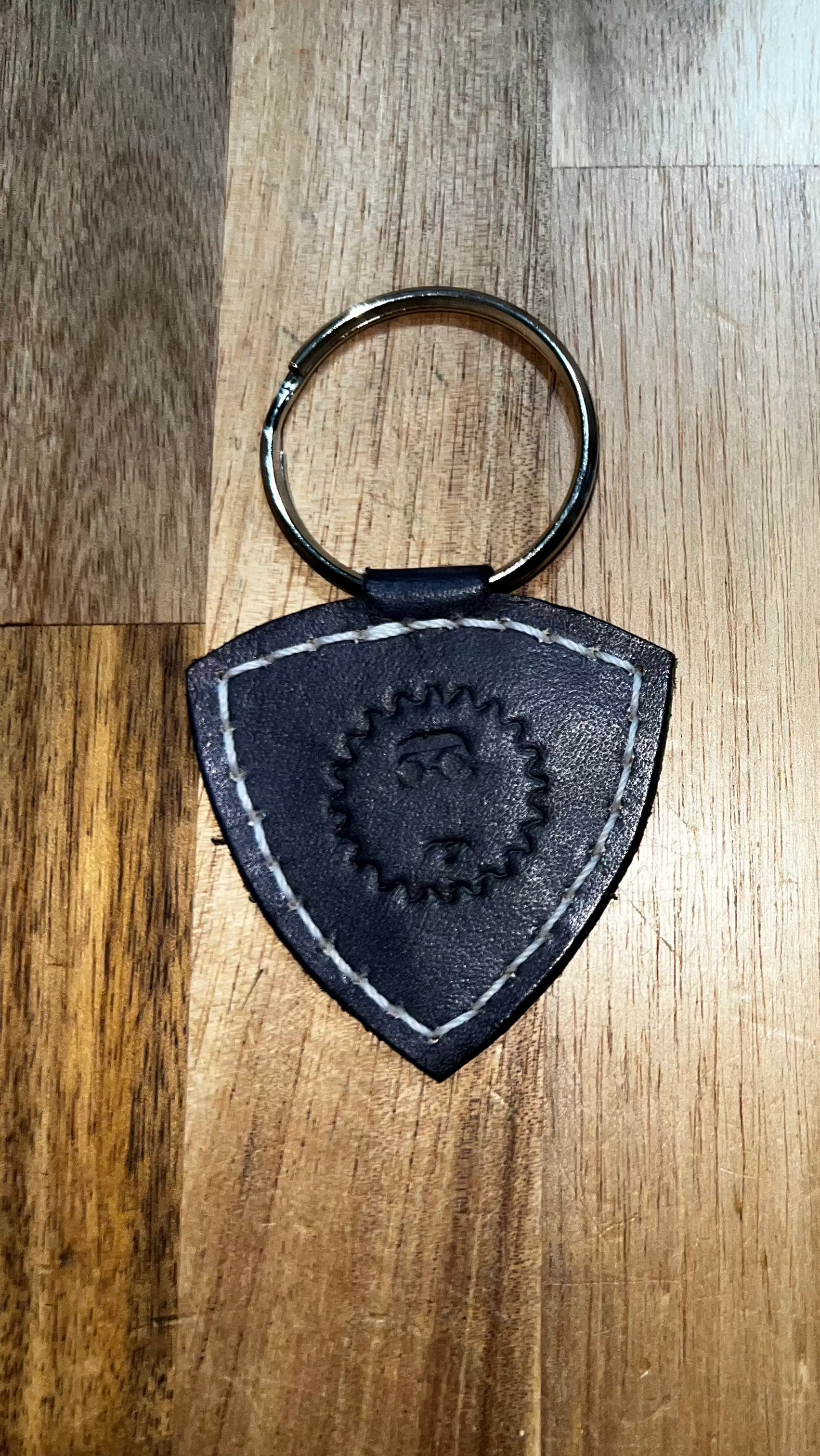 Coin keychain rotor black