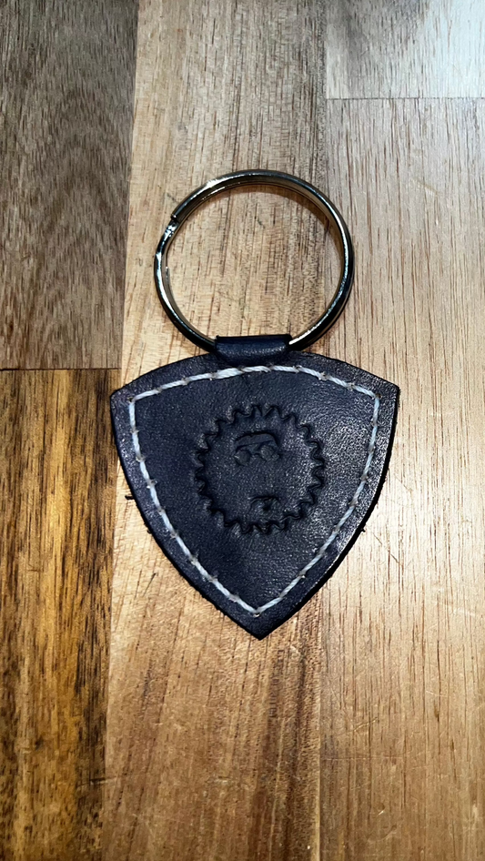 Coin keychain rotor black