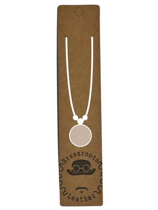 Leather & Bead Necklace