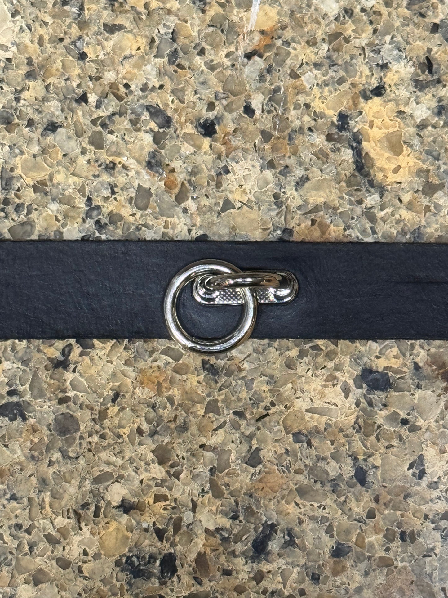 Leather Collar - Single Ring