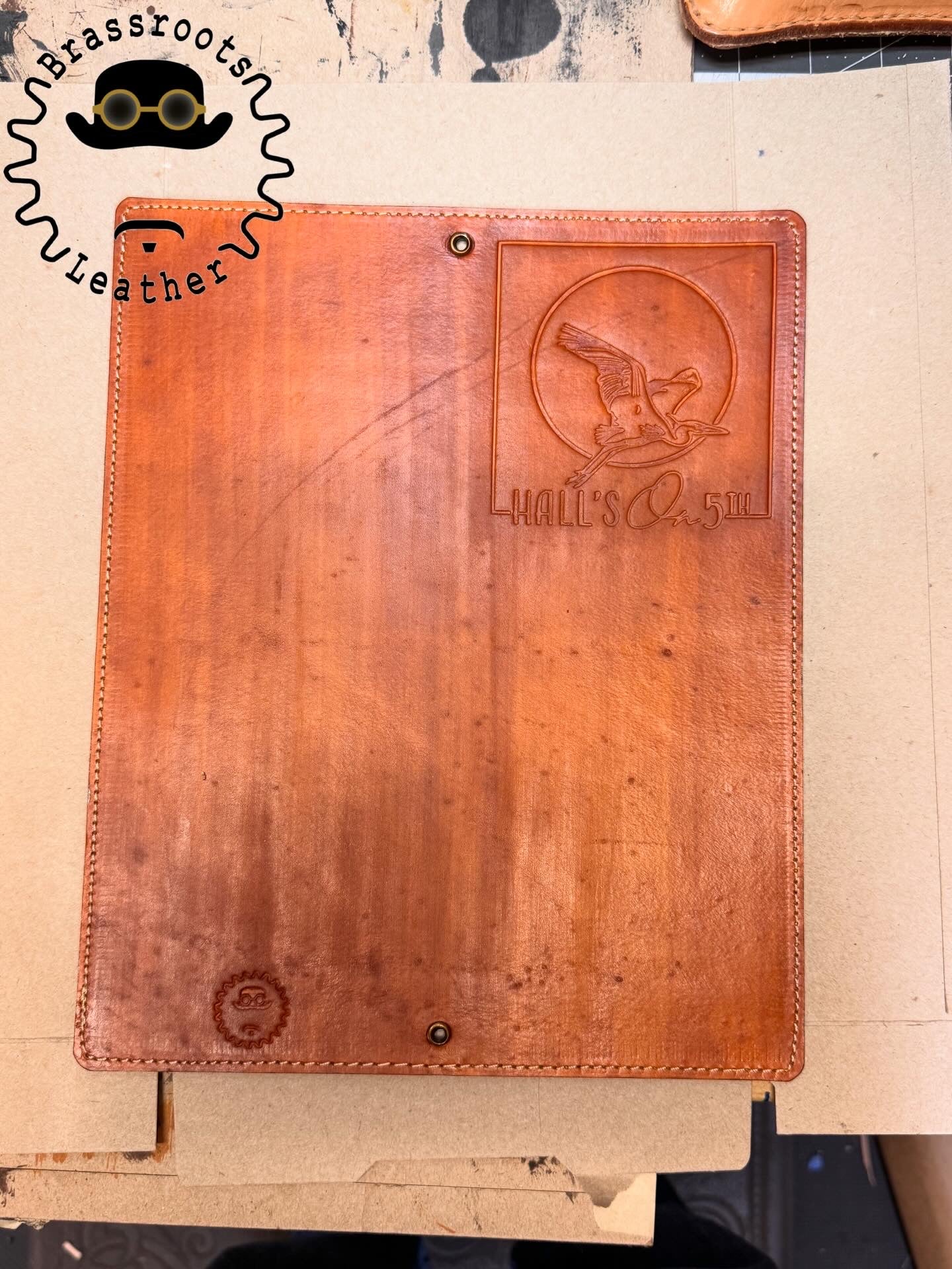 (Each)Soft cover menu covers, with lining and edge stitching. (Copy)
