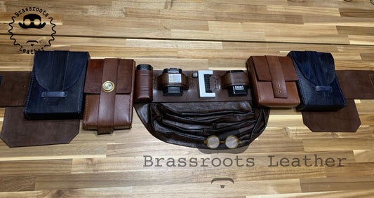 Paz Viszla Inspired Costume Belt (Full Stitching)